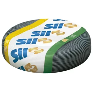 Fio/Cabo Elétrico Flexível Antichamas Preto 2,5MM 100M – Sil