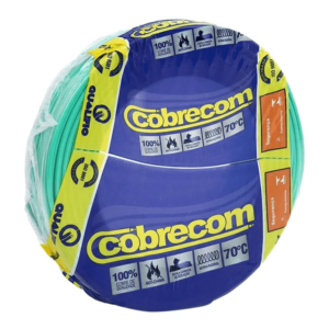 Fio/Cabo Elétrico Flexível Antichamas Verde 2,5MM 100M – Cobrecom