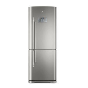 Refrigerador Bottom Db53x Frost Free Painel Blue Touch 454 Litros Inox Electrolux Inox