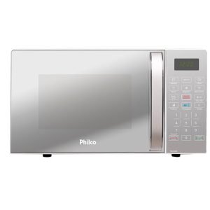 Micro-Ondas 20 Litros Philco Branco/Espelhado