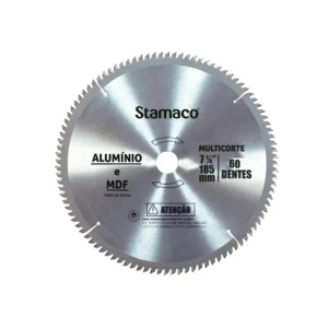Disco De Serra Stamaco Para Aluminio E Mdf 185 Mm