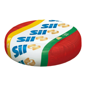 Fio/Cabo Elétrico Flexível Antichamas Vermelho 2,5MM 100M